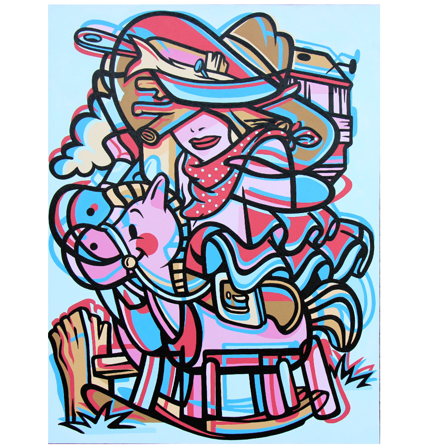 Hitchin' Post - Phoebe Joynt - 30x40"