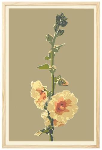 Hollyhock - Landry McMeans - 21"x31"