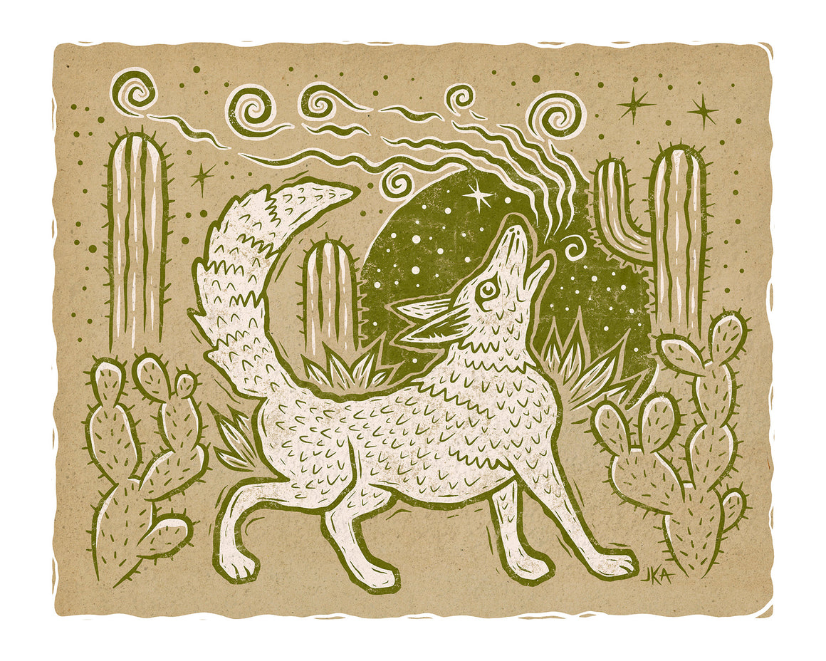 Howl - Jeremy Aubrey - Print