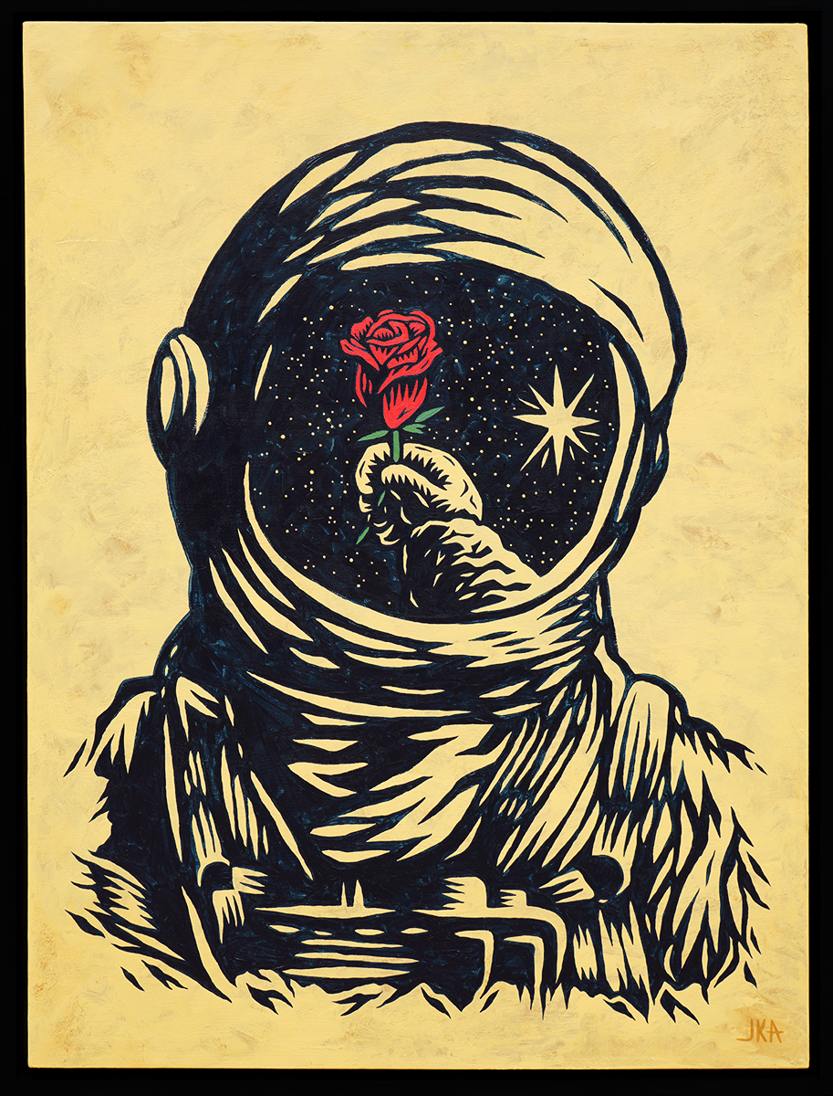 Entangled - Jeremy Aubrey - 36x48"