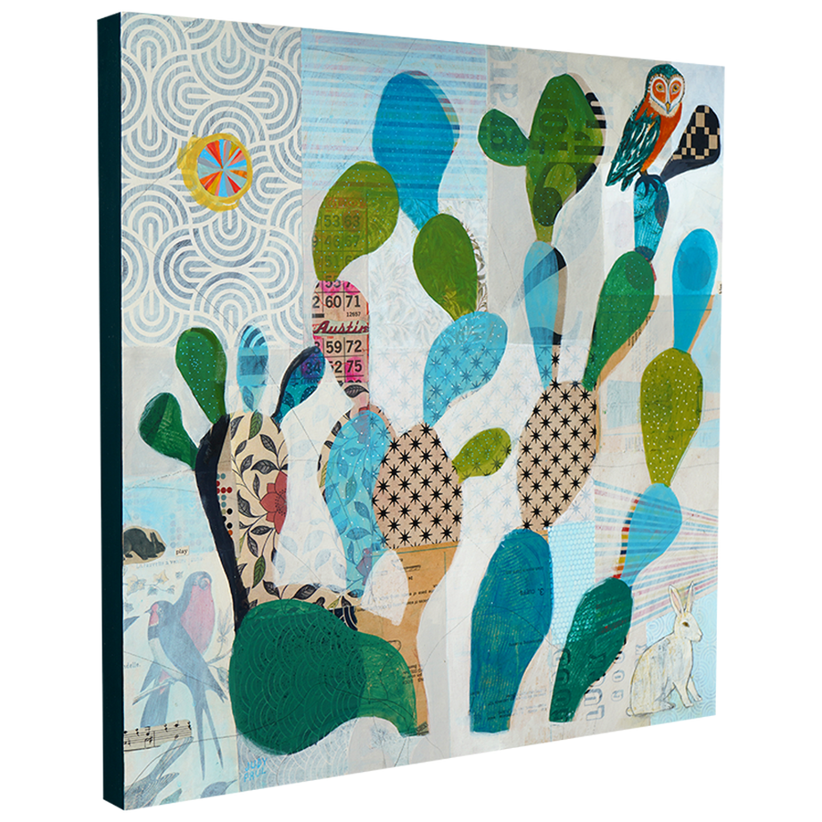 Austin Cactus I - Judy Paul - 23.5x23.5"