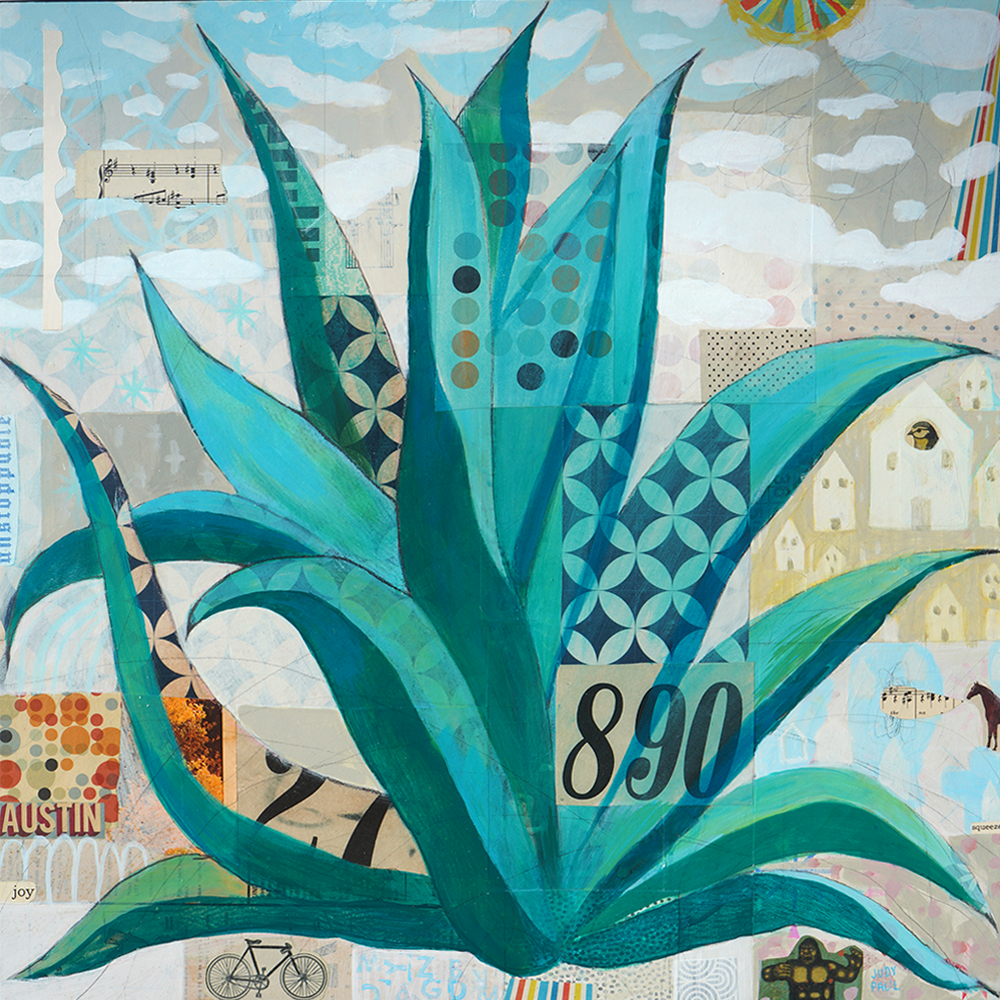 Austin Cactus II - Judy Paul - Print