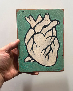 Little Big Heart 3 - ORIGINAL - Joel Ganucheau - 6x8"