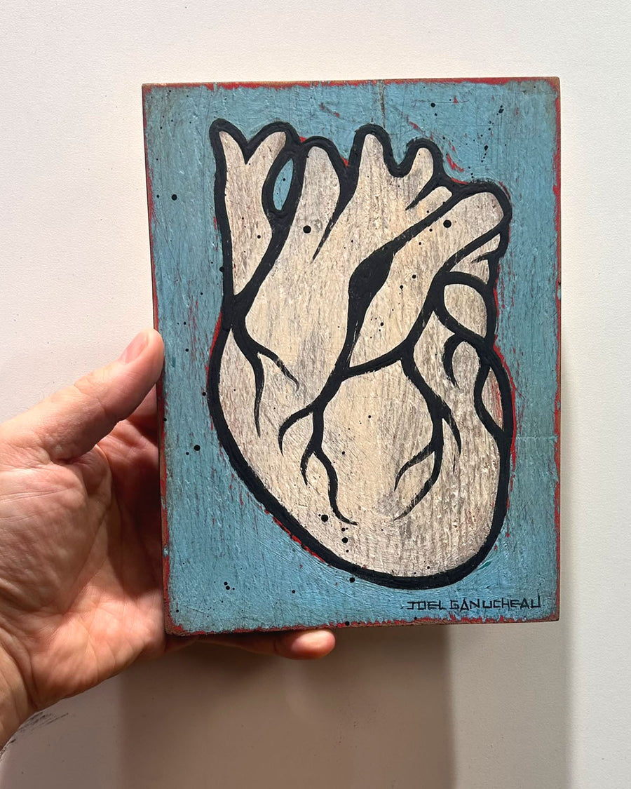 Little Big Heart 4 - ORIGINAL - Joel Ganucheau - 6x8"