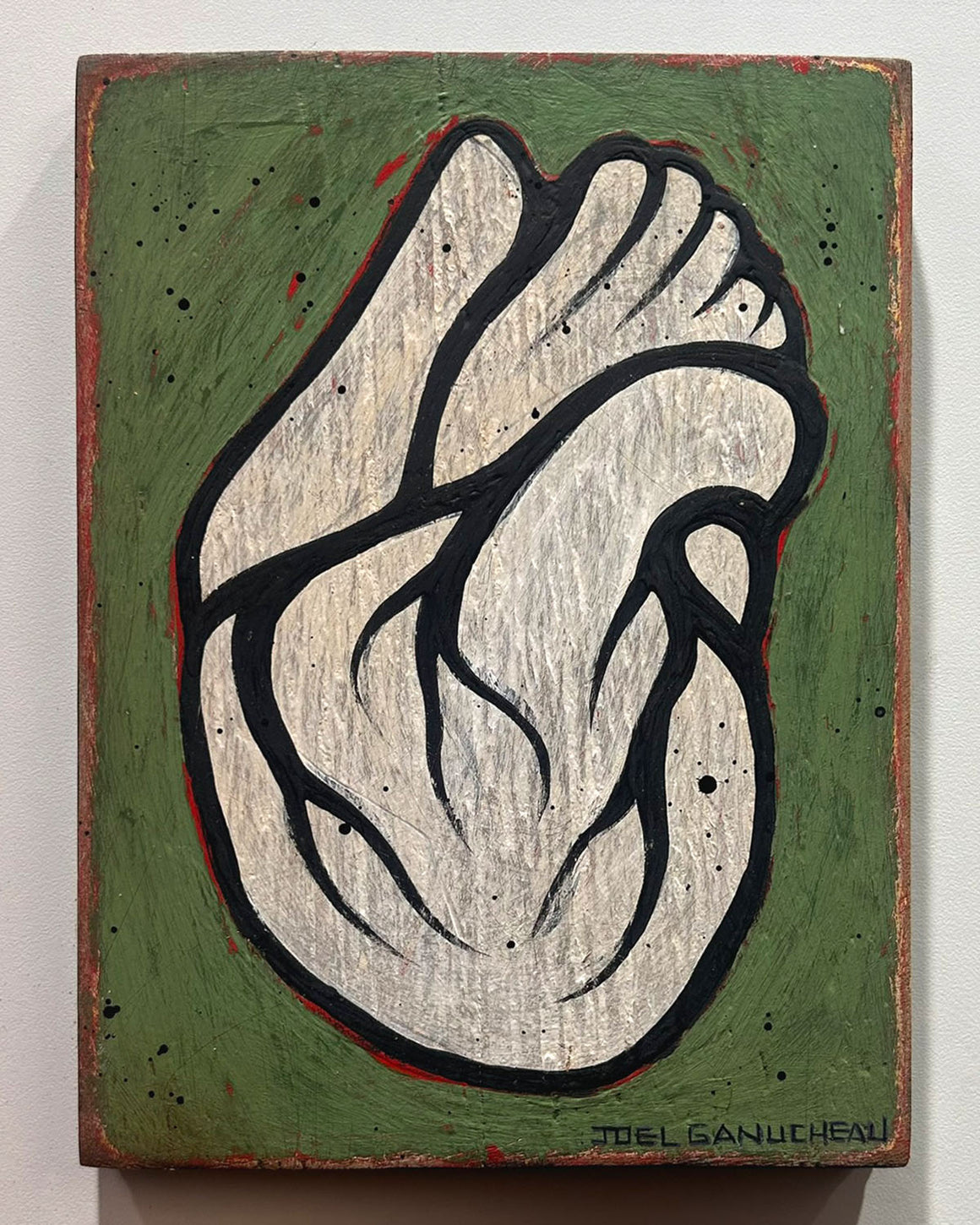 Little Big Heart 6 - ORIGINAL - Joel Ganucheau - 6x8"