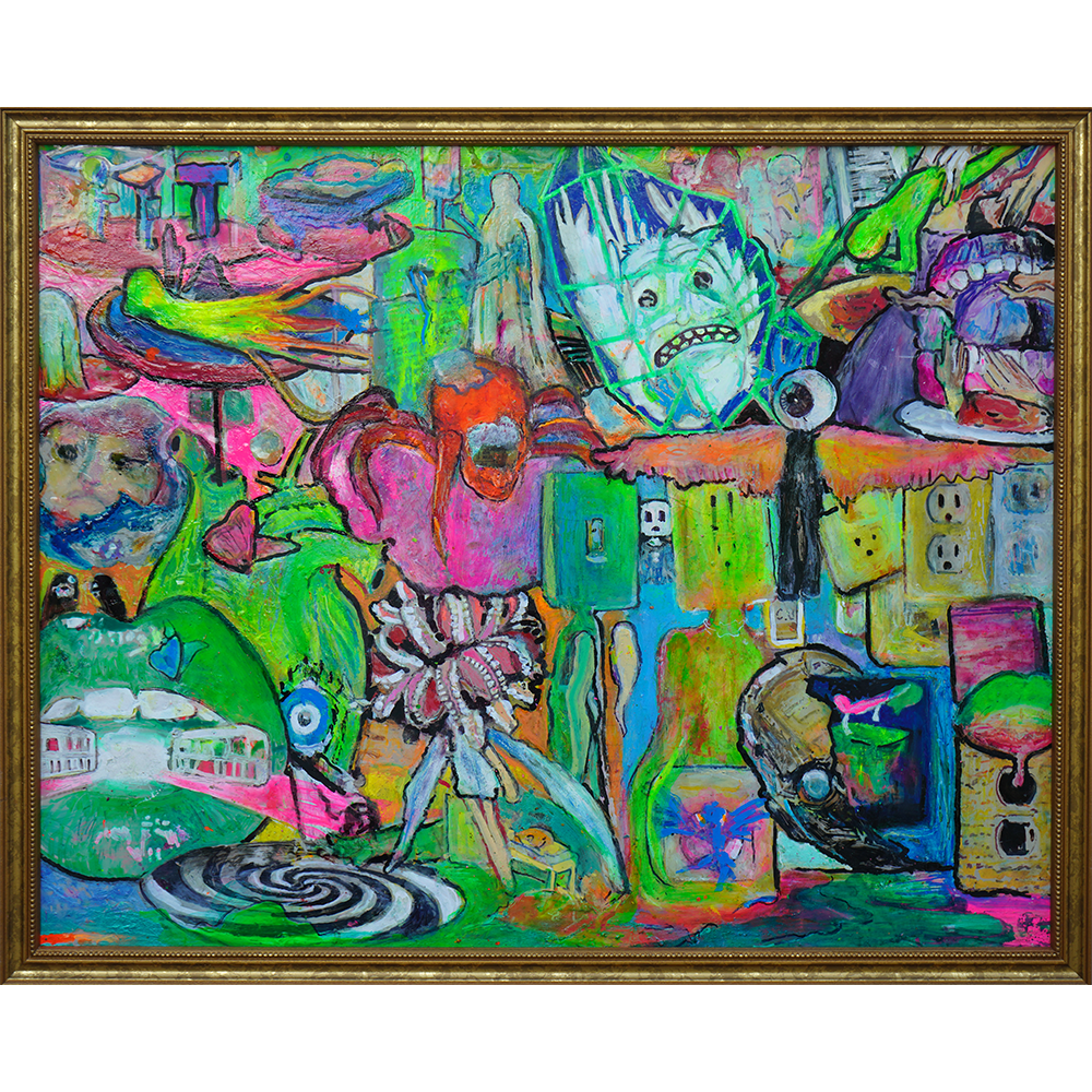 Creatures 2 - Lorelei Linklater - 16x20"