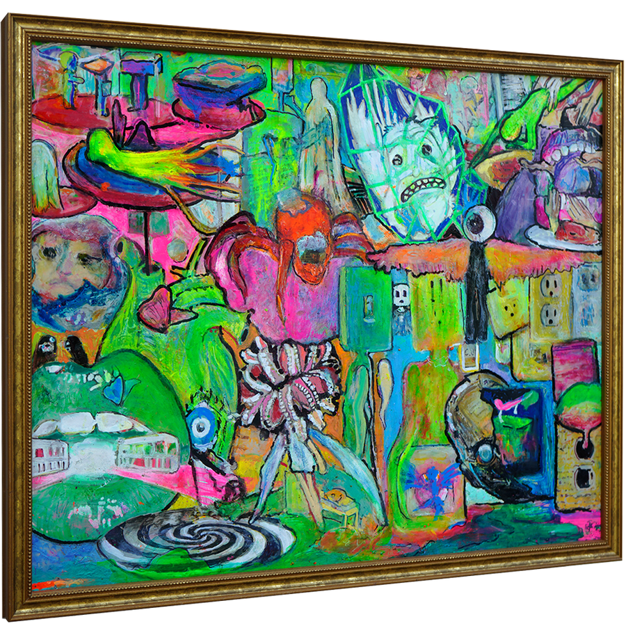 Creatures 2 - Lorelei Linklater - 16x20"