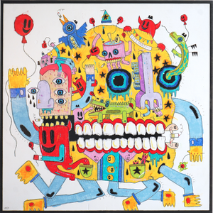 Let's Party! - Jeff Skele - 50x50"