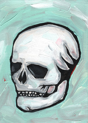 Lil Skull 2 - Joel Ganucheau - 5x7"