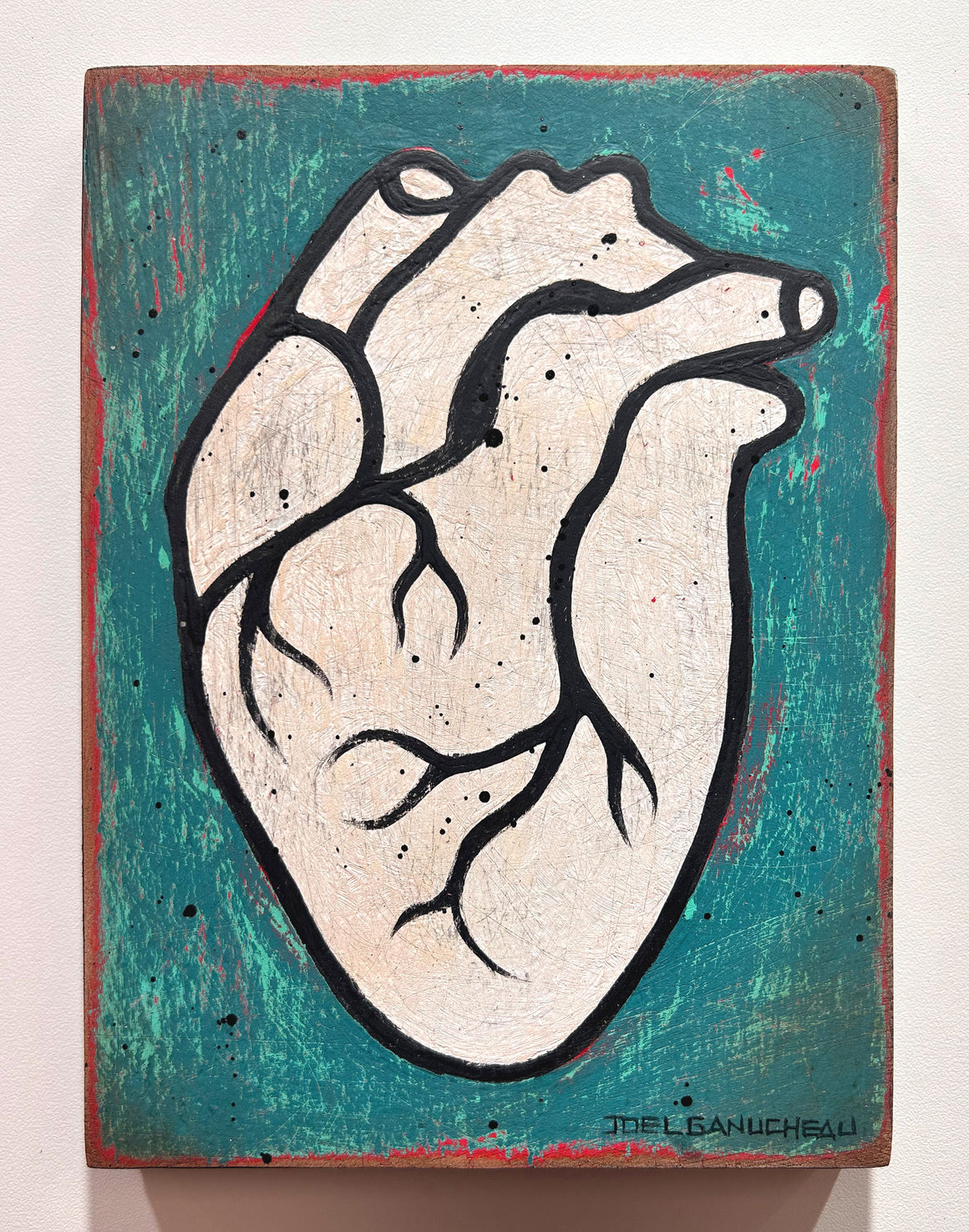 Little Big Heart 2 - ORIGINAL - Joel Ganucheau - 6x8"