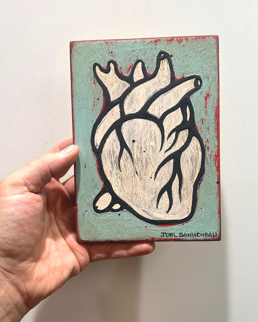 Little Big Heart 1 - ORIGINAL - Joel Ganucheau - 5x7"