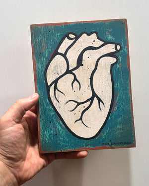 Little Big Heart 2 - ORIGINAL - Joel Ganucheau - 6x8"