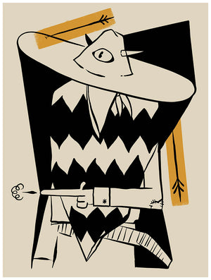 Marked in Gold - Gerardo Rodriguez - Print