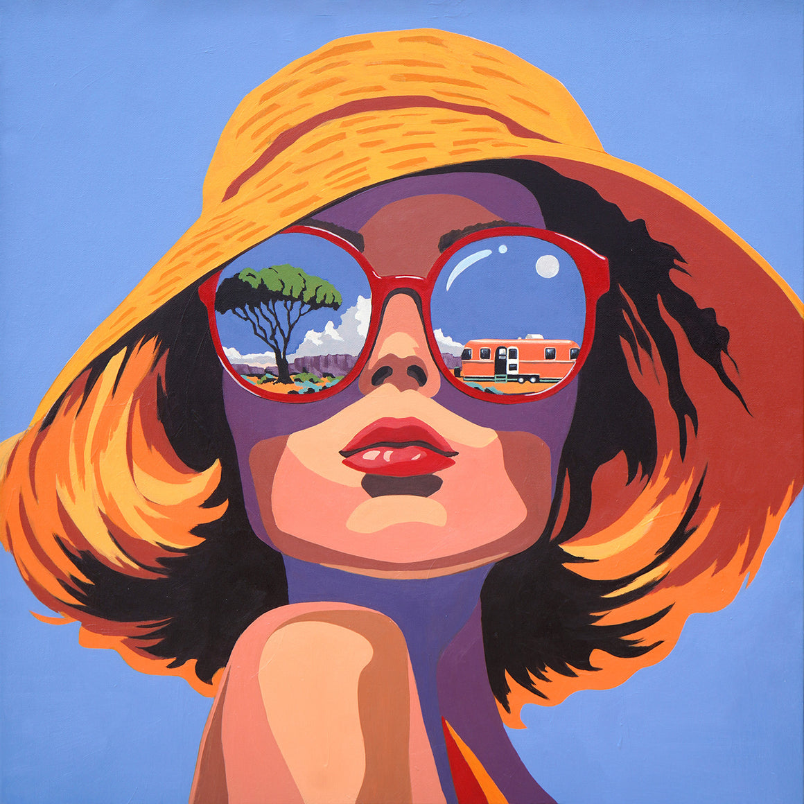 Miss American Pie - Anna Ganina - Print