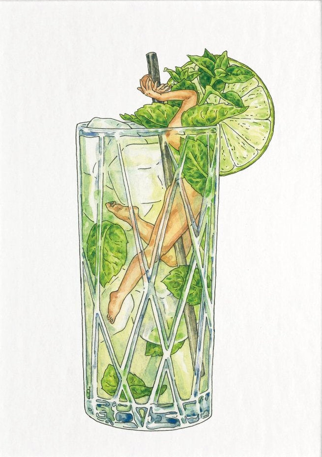Mojito - Jennifer Pate - 8x10"