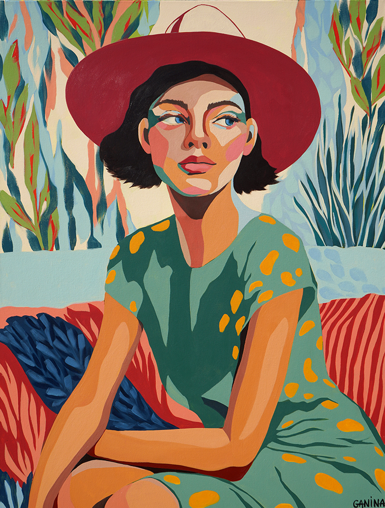 Soft Yes - Anna Ganina - 30x40"