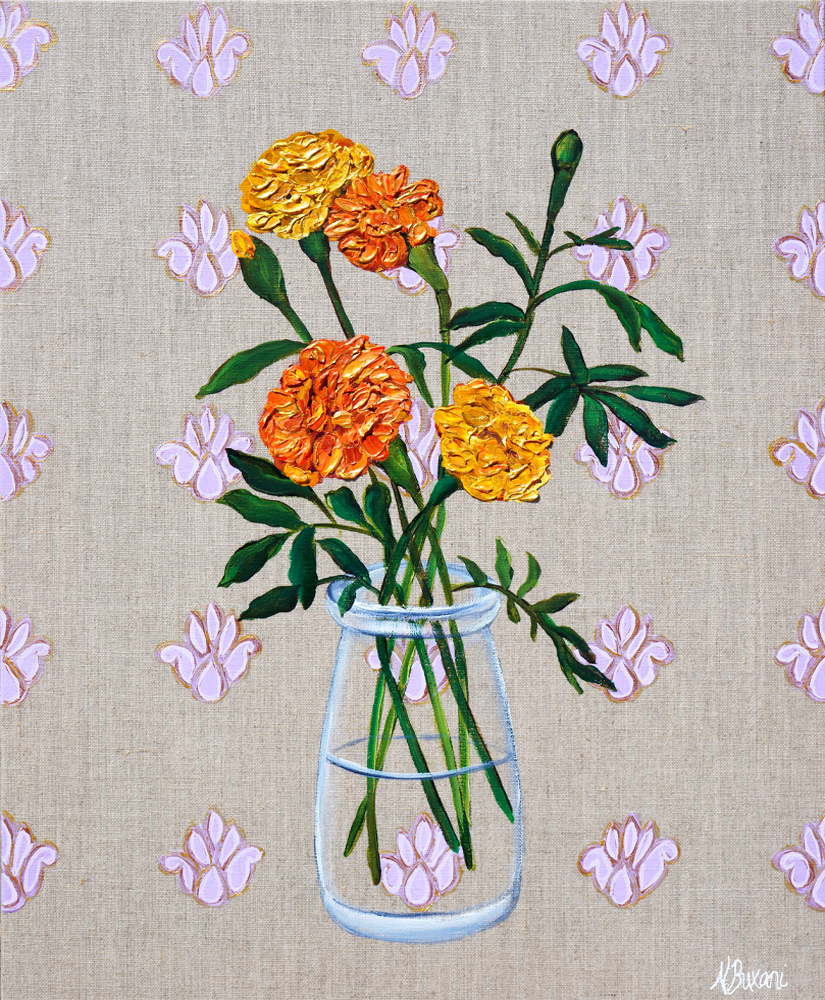 Sacred Offering - Neena Buxani - 16x20"