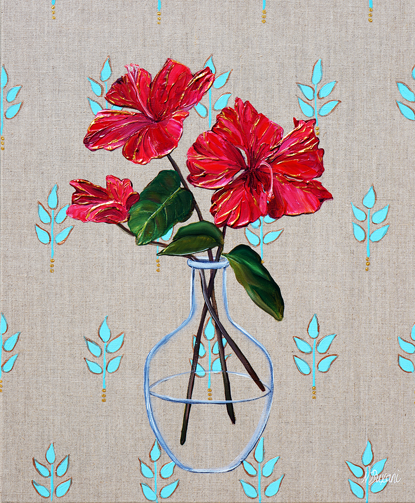 Fiery Devotion - Neena Buxani - 16x20"