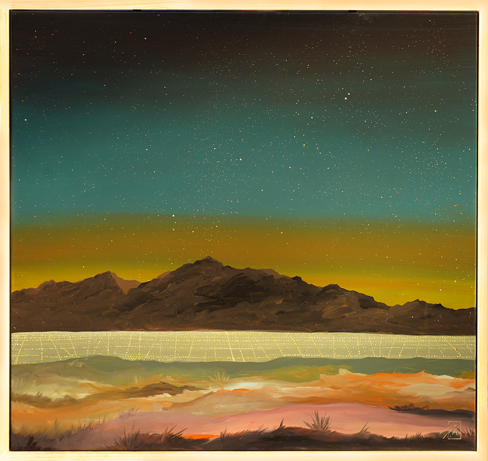 Horizon City - Patrick Kelleher - 38x38"