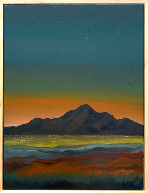 Look to Jaurez - Patrick Kelleher - 31.75x41.75"