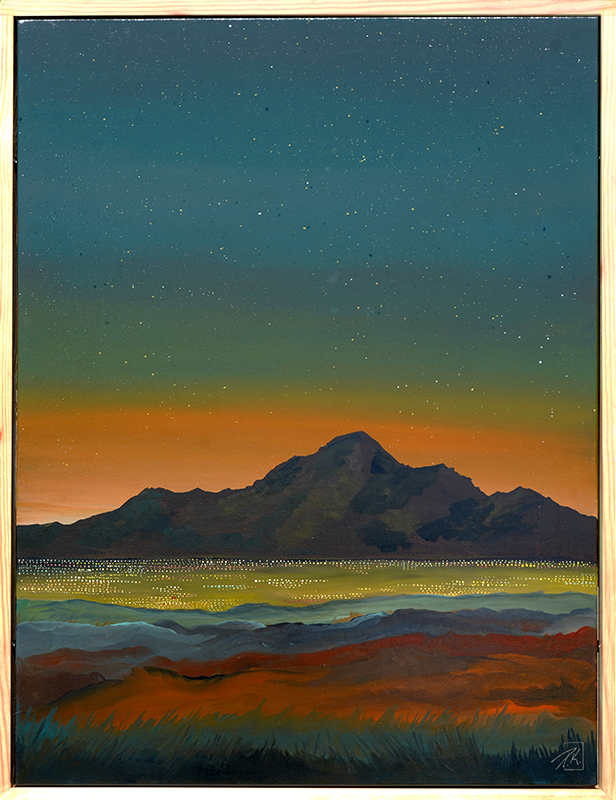 Look to Jaurez - Patrick Kelleher - 31.75x41.75"