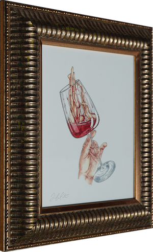 Wine Down - Jennifer Pate - 8x10"