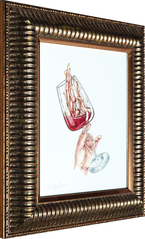 Wine Down - Jennifer Pate - 12x14"