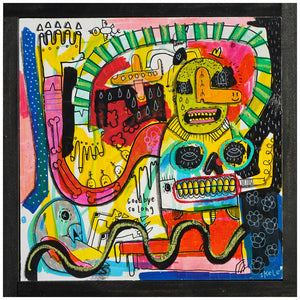 Peace Out - Jeff Skele - 12x12"