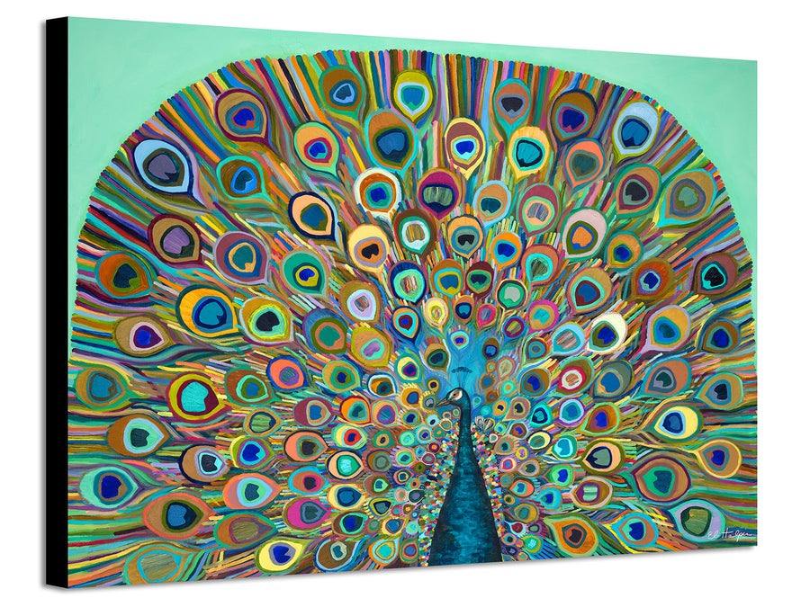Peacock in Bloom - PRINT - Eli Halpin
