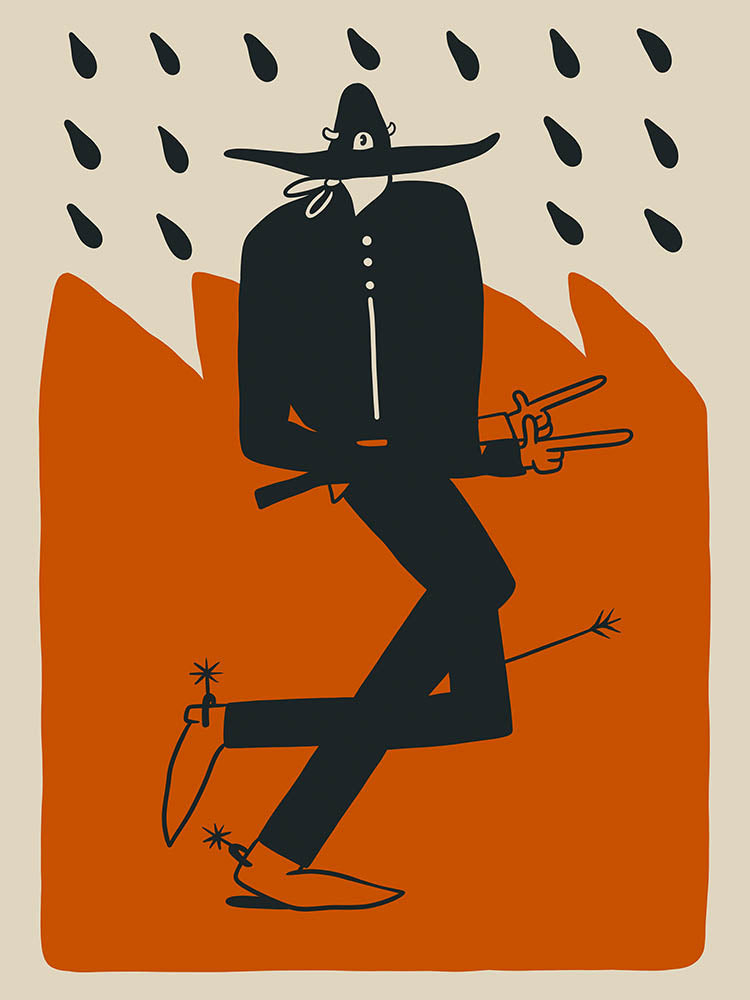 Raining Fire - Gerardo Rodriguez - Print