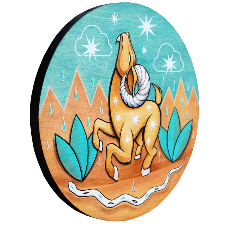 Ram - Saira Holland - 12x12"