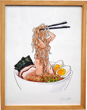 Ramen - Jennifer Pate - 13x17"