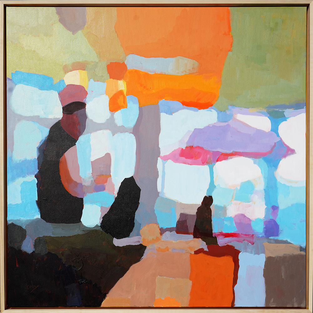 Crosstown - Randall Kirby Cogburn - 41x41"