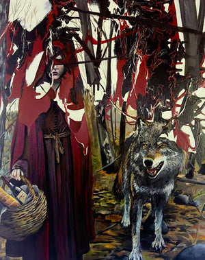 Red Riding Hood - Sandra Boskamp - 24 x 30"