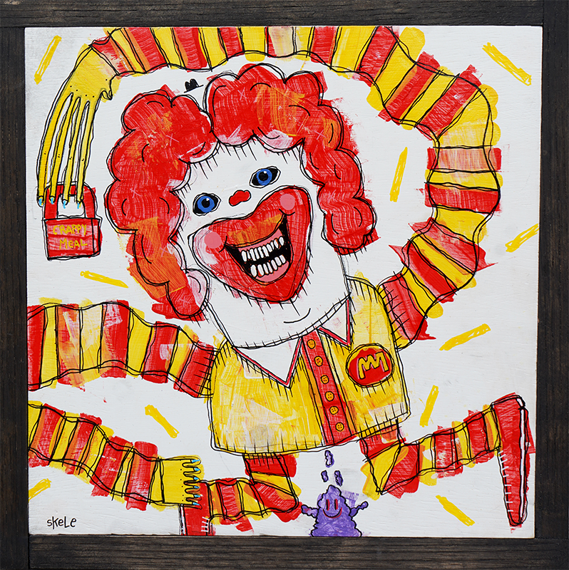 Reginald McDunkle - Jeff Skele - 13.5x13.5"