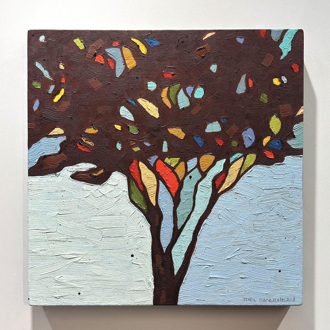 Resilience Tree 1 - ORIGINAL - Joel Ganucheau - 11.75 x 11.75"