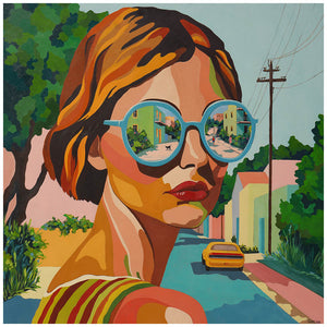 Retrovision by Anna Ganina - PRINT