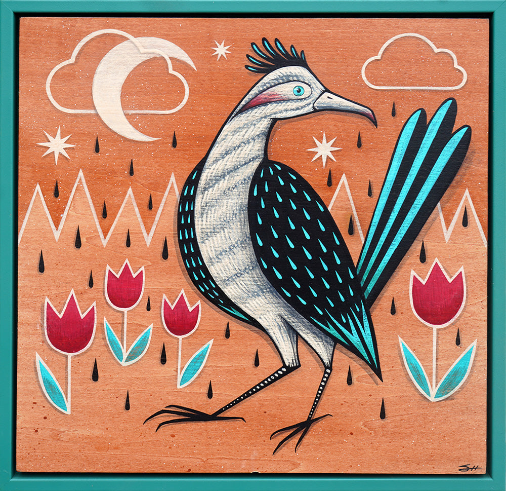 Roadrunner - Saira Holland - 12x12"