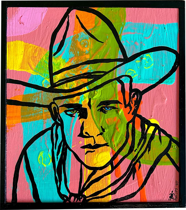 "Rough Ramblin' Roy" - Brian Phillips - 6.25x7"