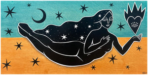 Goddess of the Constellations - Saira Holland - 8 X 16"