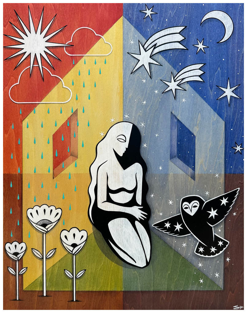 The Dreamer - Saira Holland - 14 X 18"