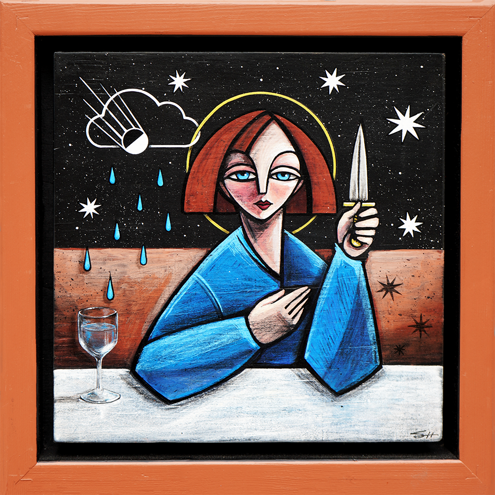 The Assassin - Saira Holland - 10x10"