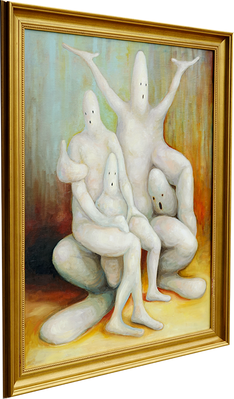 Family Unit - Sean Thornton - 31x25.5"