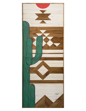 Southwest Saguaro & Agave Diptych - Raymond Allen