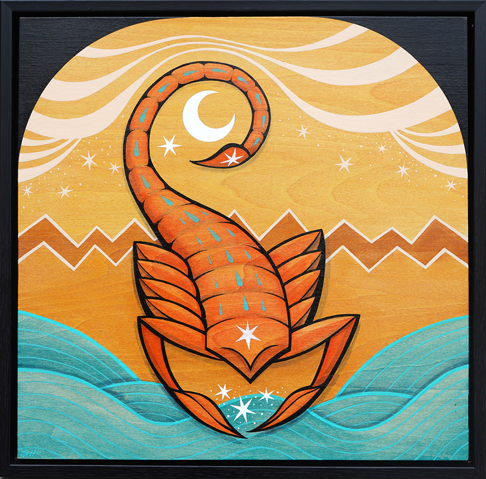 Scorpio - Saira Holland - 12x12"