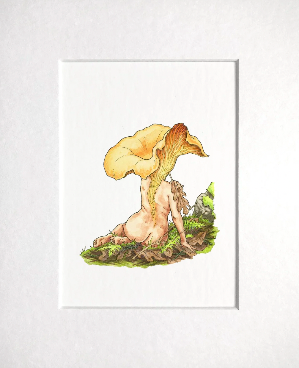 Chanterelle Season - Jennifer Pate - 8x10"