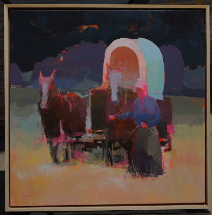 The Day Is Done - Randall Kirby Cogburn - 30x30"