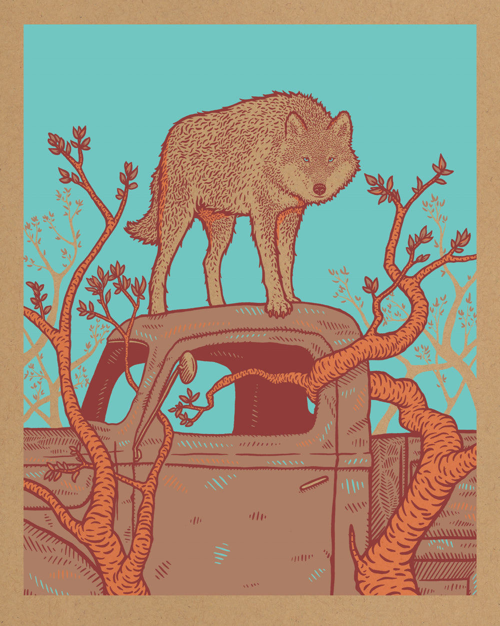 The Guardian - Dan Grissom - 16x20"