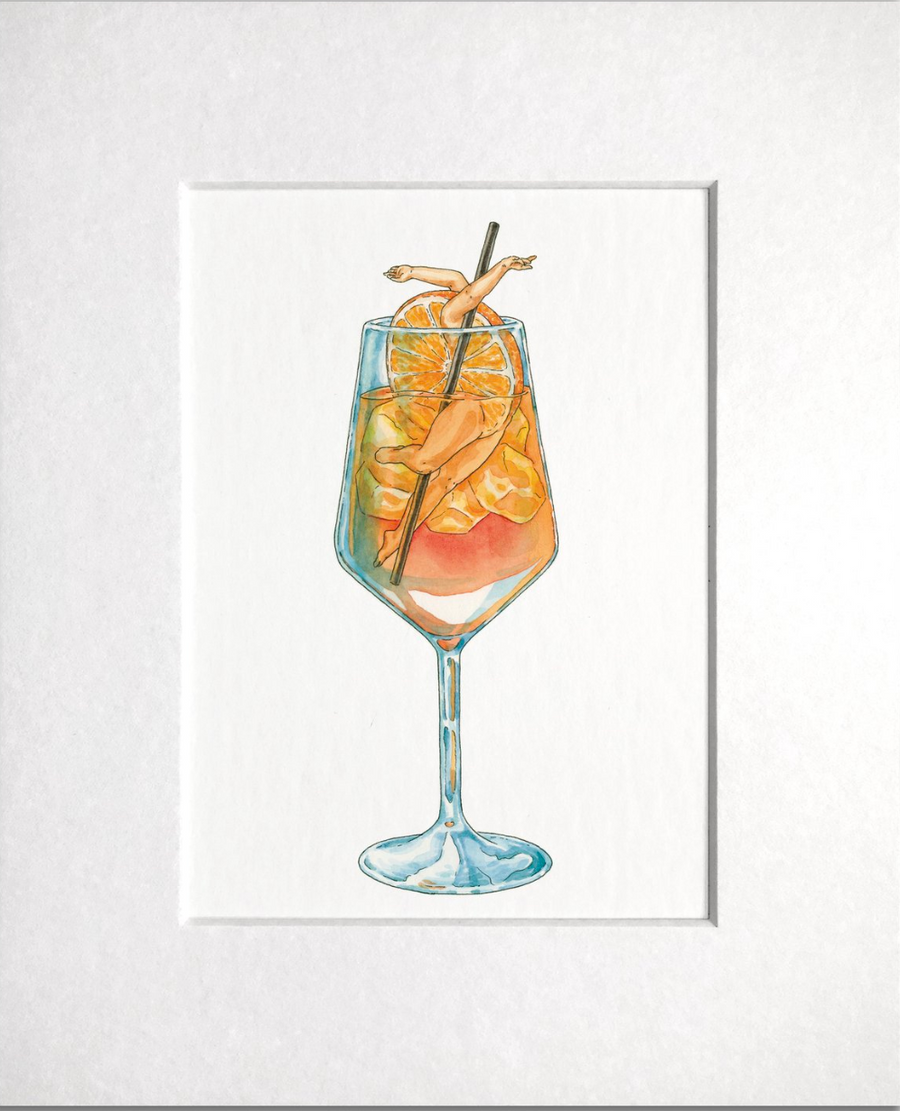 Aperol Spritz - Jennifer Pate - 8x10"