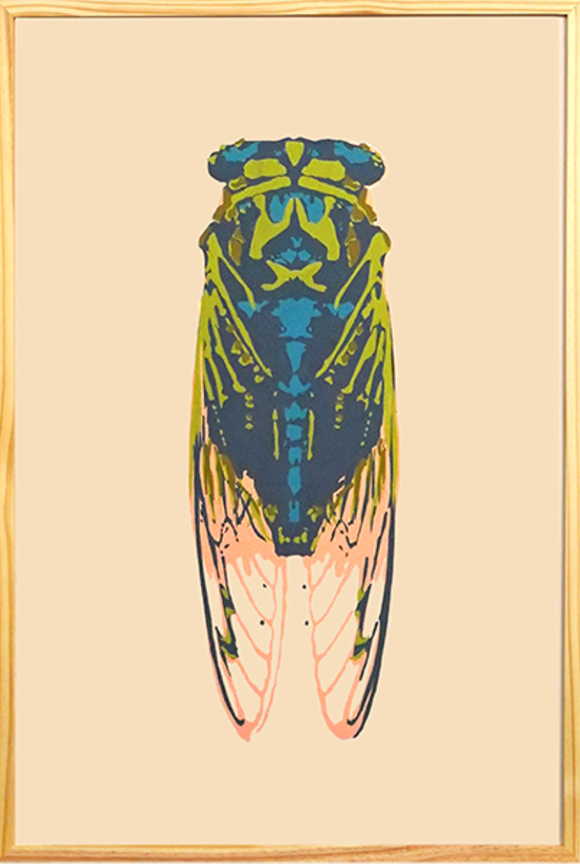 Cicada - Landry McMeans - 24x36"